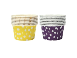 100 Unidades De Forminhas Papel Para Cupcake, Formas Assar, Muffin, Roxas