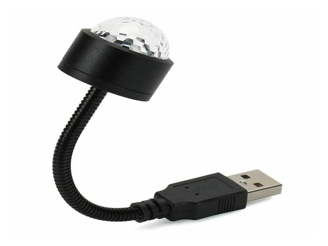 Lurelia Projetor Led Usb Para Carro, 7 Cores, Céu Estrelado