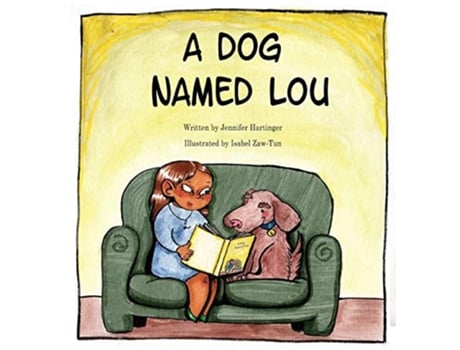 Livro A Dog Named Lou De Jennifer Hartinger (inglês - Capa Dura)