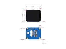 Para Tela Lcd Colorida Ips De 1,69 Polegadas, Resolução De 240x280, Interface Spi, Tela Colorida De 262k Para Stm32 Ly Ebike