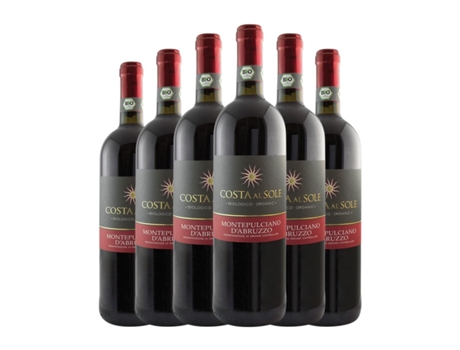 Vinho VOLPI Costa al Sole Montepulciano Montepulciano d'Abruzzo (0.75 L - 6 Unidades)