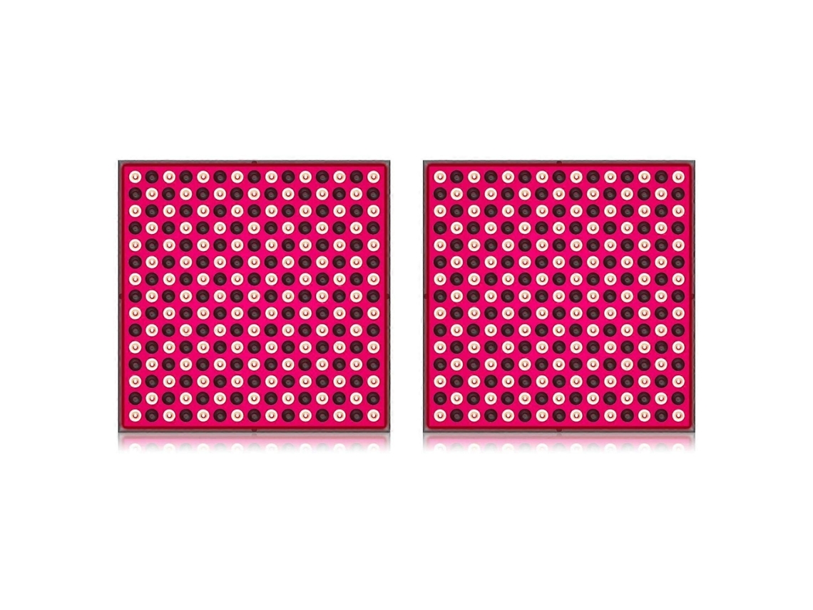 Aparelho de Terapia com Luz Vermelha, 220v, 2 Plugues Padrão Europeu Painel Led 45w Vermelha Profund a 660nm e Infraver GOKOCO