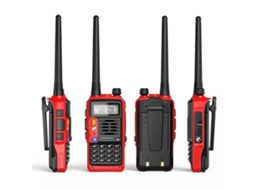 Rádio Baofeng Uv S9 Plus Tri Band 10w Potente 136 174 Mhz/220 225 Mhz/400 520 Mhz Walkie Talkie Rádio Portátil Bidirecional Amado Slowmoose