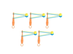 Laxiscreed Conjunto De 5 Bolas De Manivela Para Brinquedos Divertidos E Educativos