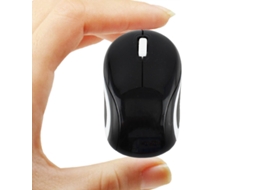Rato YIZHOOD Mini jogos de computador portáteis sem fio USB de 2,4 GHz para laptop Kid Gift PC mãos pequenas preto