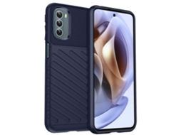 Capa De Tpu À Prova De Choque Thunderbolt Para Motorola Moto G31/g41