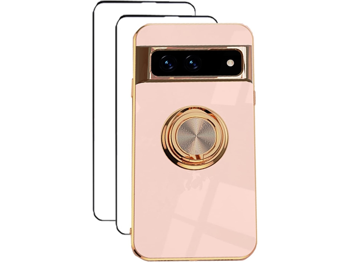 Capa Telemóvel Em Material Resistente Com Proteção Anti-choque Para Google Pixel 7 . (rosa ) Elysve