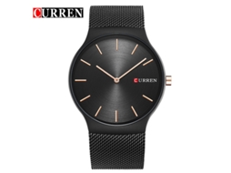 Relógio Masculino de Negócios com Mecanismo de Quartzo, Pulseira de Aço e Movimento Japonês. MDUG