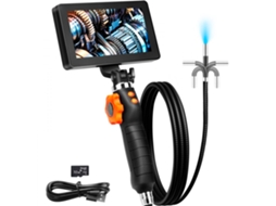 Endoscópio Flexível Com Câmera Dupla, Zoom 8x, Iluminação Led Regulável E Proteção Ip67 Tekmaquinas