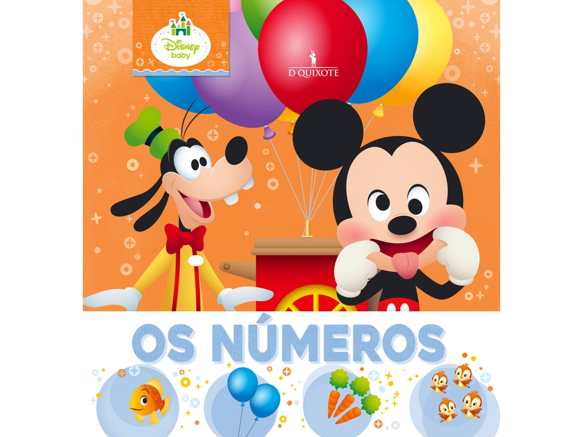 Livro Os Números de Disney Baby (Português)