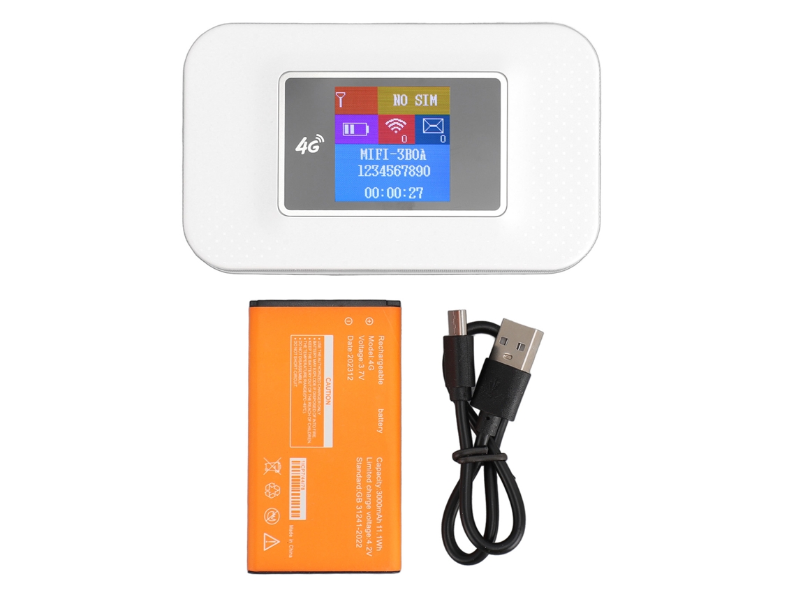 Wifi Portátil 4g LAXISCREED 150mbps 10 Utilizadores