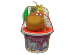 Conjunto De Balde Pequeno Unicórnio Com Acessórios Take Enjoy Bestway