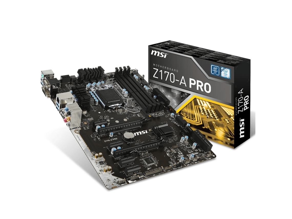Motherboard MSI Z170-A PRO (Socket LGA1151 - Intel Z170 - ATX )