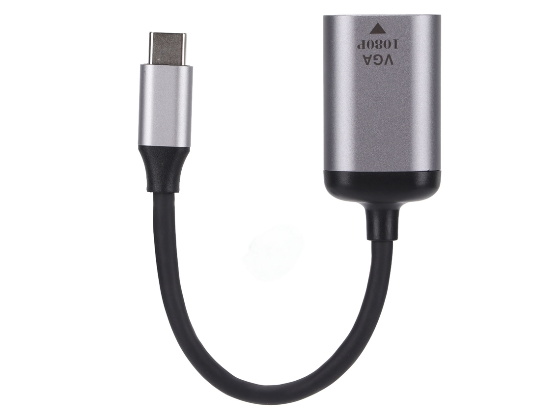 Adaptador Usb C Para Vga Tipo C Macho Para Vga Fêmea Com Conexão Fiavel Para Windows