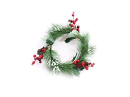 Coroa de Flores Guirlanda de Cabelo com Poinsétias Flores Baga de Azevinho Pinha Acessórios de Cabelo de Natal