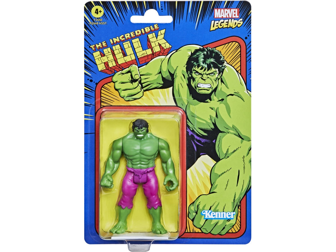 Figura de Ação MARVEL CLASSIC Hulk Marvel Legends Recollect Retro (Idade Mínima: 4 anos)