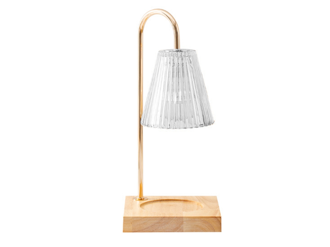 Lâmpada Aromática para Derreter Cera Sem Fumo com Regulagem Contínua de Iluminação Decorativa de Quarto | S/MARCA