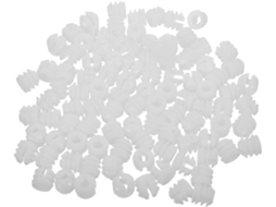 Conjunto De 300 Conectores Plástico Branco Para Móveis, Ideais