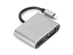 Adaptador Lurelia Cabo Vga, 4k, Com Áudio
