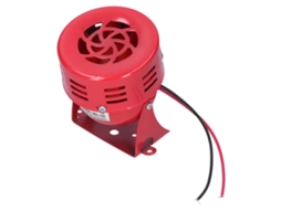 Laxiscreed Alarme Com Sirene De 114db Para Segurança De Motores Dc 12v