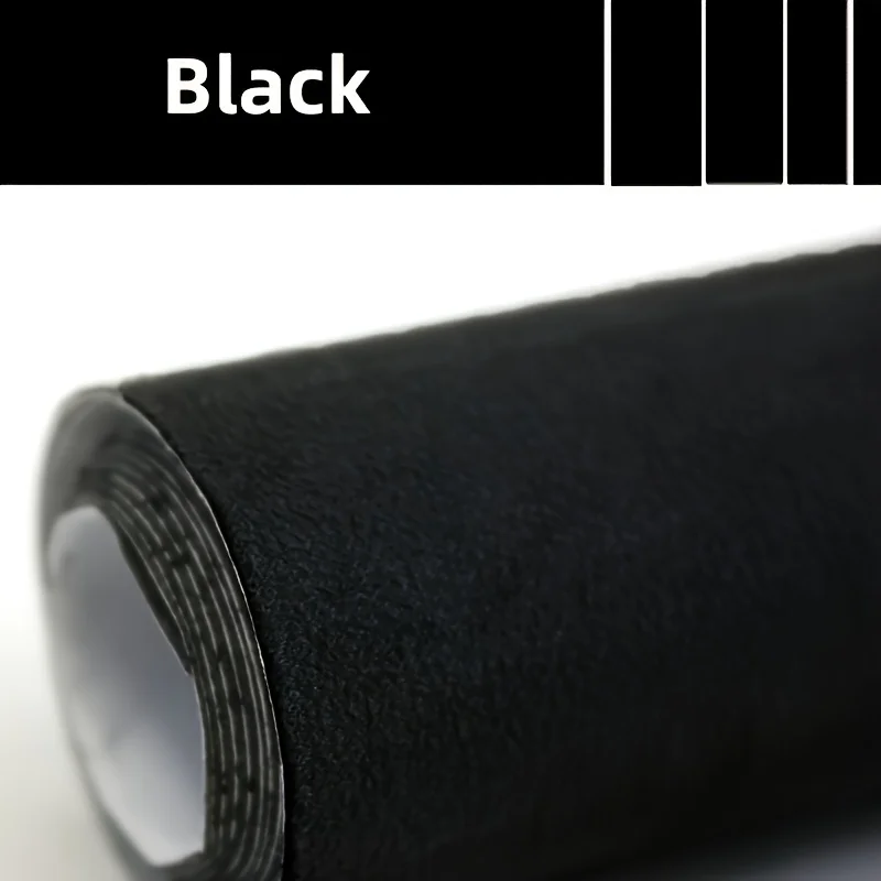 (preto, 43 X 400 Cm) Aplique De Camurça Fosca, Tecido Artesanal Para Decoração De Interiores.