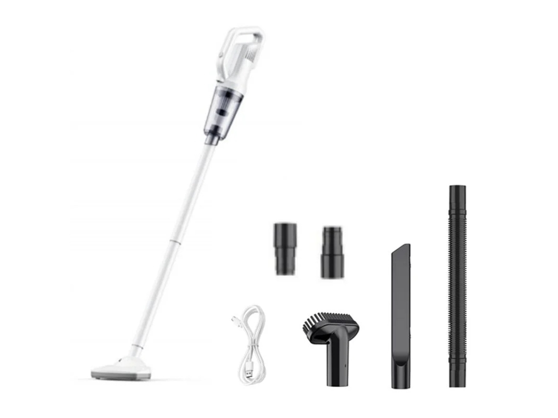 Lurelia Aspirador Portátil Sem Fios Para Carro, 7,5 Kpa, 7500 Pa, 100 W, Branco