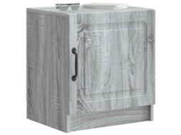 Armário de Cabeceira 2 Pcs Sonoma Cinzento 43x34,5x47 Cm MAISON EXCLUSIVE