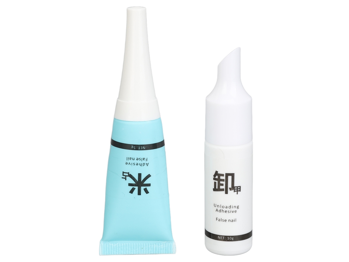 Pegamento De Uñas Sólido Rápido Profesional Super Fuerte Y Gel De Remoción Para Manicura Diy