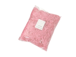 Preenchimento Papel Recortado Presentes Cor Rosa Claro 30g