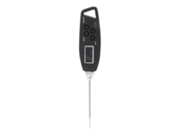 Termómetro Digital De Carne Lurelia De Leitura Rápida Para Cozinha E Churrasco, Impermeável Ipx5, Magnético, Preto