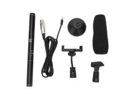 Microfone profissional com fio LAXISCREED para transmissão ao vivo ao ar livre
