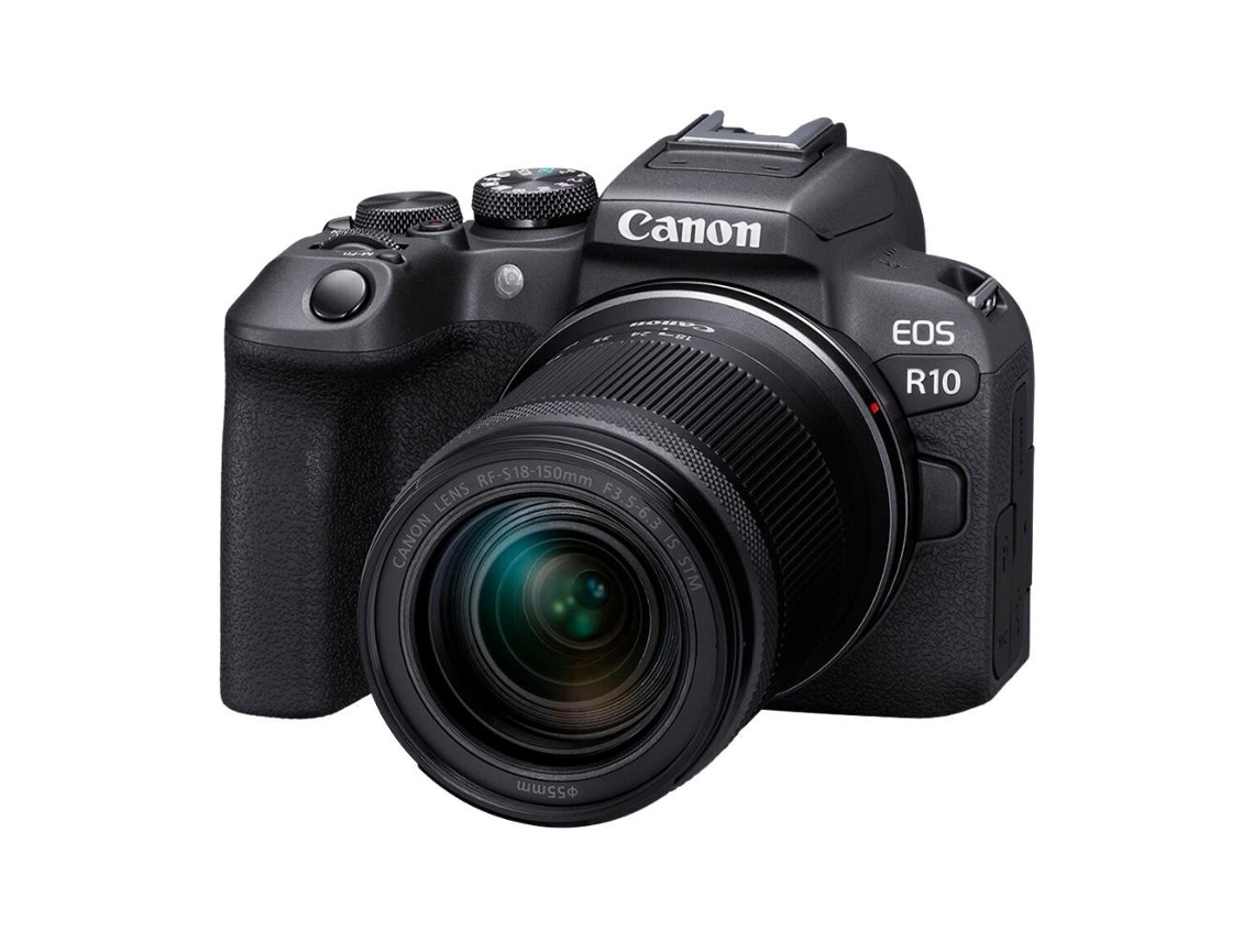 Eos R10 + Rf S 18 150mm F/4.5 6.3 Is Stm Máquina Fotográfica Híbrida Aps c + Ebook “20 Dicas para Fotos Que Impressionam” CANON