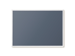 Magnetic Board Chestnut Brown For The Living Room Espelharte (70x50 Cm)