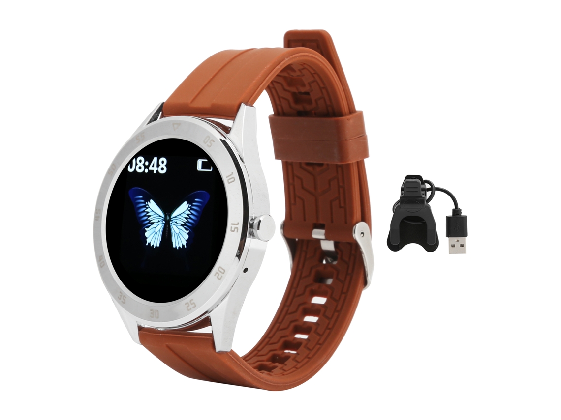 Aetheria relógio Inteligente Pulseira Esportiva Tela Redonda Impermeável Ip68 Bluetooth com Chamadas