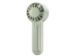 Mini Ventilador Portátil Recarregável Via Usb, Com Vento Potente, Ideal Para Uso Portátil, De Mão Ou De Mesa, Para Resfriamento Externo (verde).