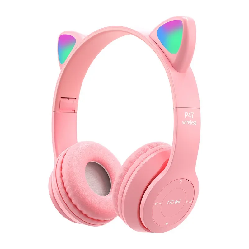 Fones De Ouvido Sem Fio (rosa), Compatível Com Bluetooth, Estéreo, Para Capacete.