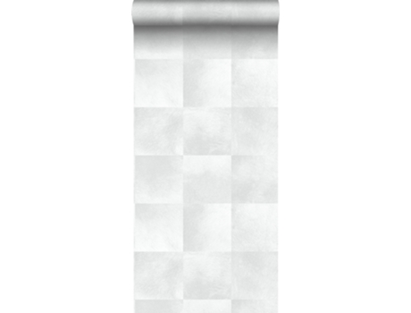 Papel de Parede ORIGIN WALLCOVERINGS (53 cm x 10,05 m - Tecido - Cinzento)