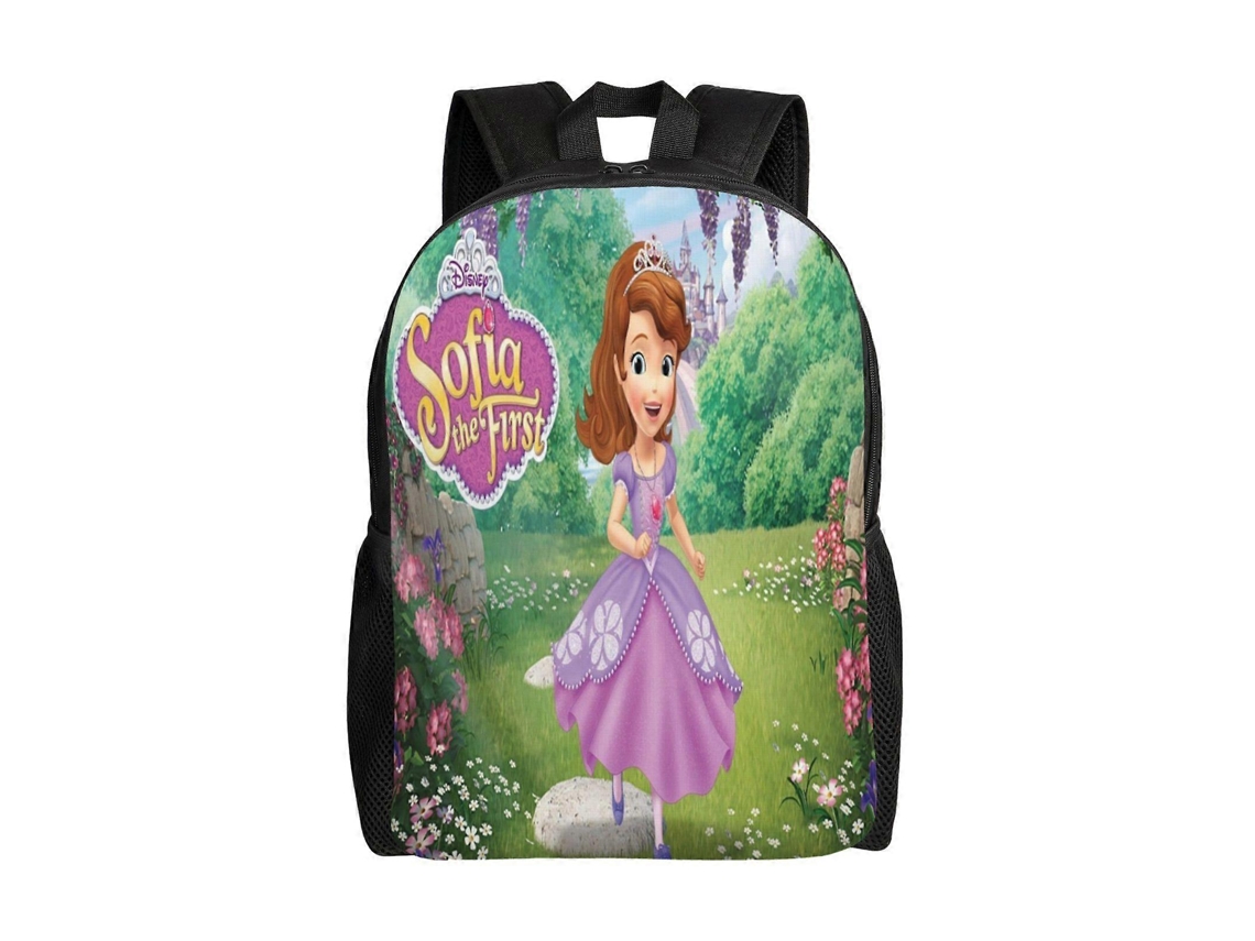 Mochila T62 Sofia The First Para Estudantes, Durável E Leve, À Prova Dágua E Com Alça De Ombro Respirável. Loja Olysi
