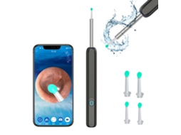 Limpeador De Ouvido Visual Sem Fio Recarregável Remoção Cera Auricular