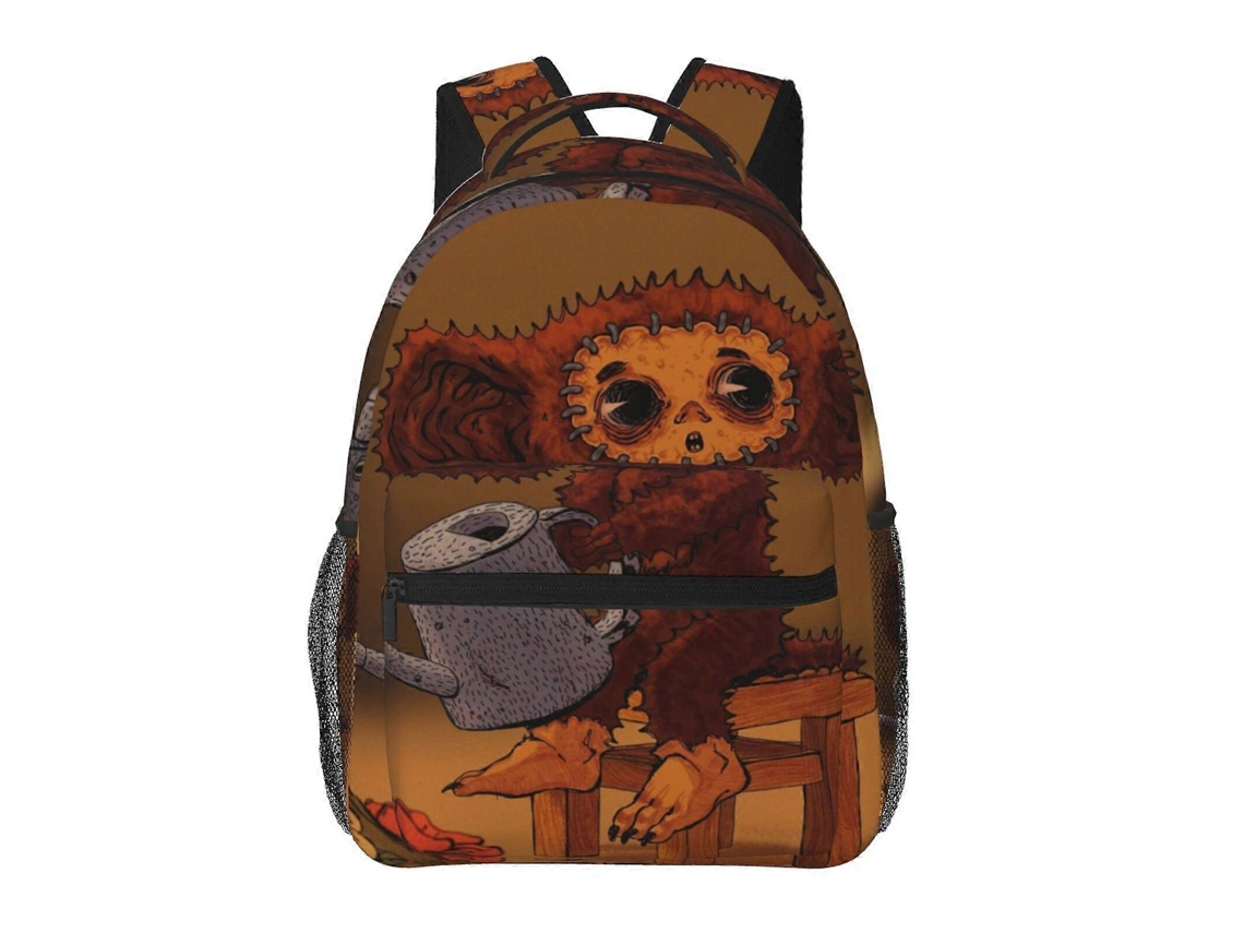 Mochila De Estudante Cheburashka T37, Leve E Durável, À Prova Dágua E Com Alça De Ombro Ajustável. Olysi Shop