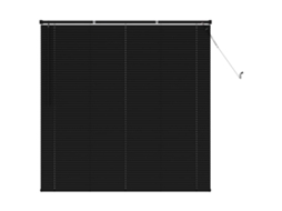 Cortina Veneziana Preto 150 X 160 Cm Pvc MAISON EXCLUSIVE