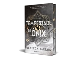 Livro Tempestade De Ônix Edição Especial Limitada. Sequência Dos Fenômenos Mundiais Quarta Asa De Rebecca Yarros (português - Capa Dura)