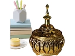 Queimador De Incenso Decorativo Em Metal, Estilo Árabe.
