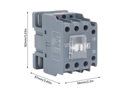 Laxiscreed Contactor Ac 3 Polos Para Motores Hvac E Compressores De Condensador