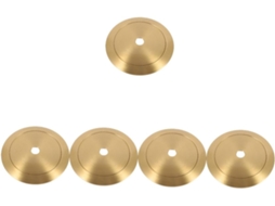 Conjunto De 5 Anéis De Fixação Para Soquetes De Lâmpadas, Acessório Decorativo Para Abajures Gokoco