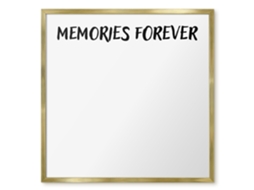 Magnetic Board Memories Forever For The Living Room Espelharte (50x50 Cm)
