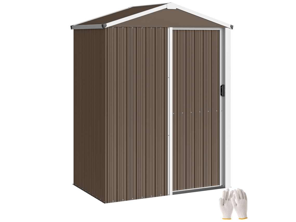 Painéis de Aço Galvanizado para Telhado 7m² 129x45cm VERIDIA CUOM