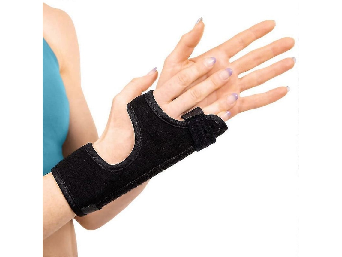 Brace Ulnar Gutter para Fratura de Dedos, Tratamento de Dedão Boxeador e Alivio de Dor, Médio