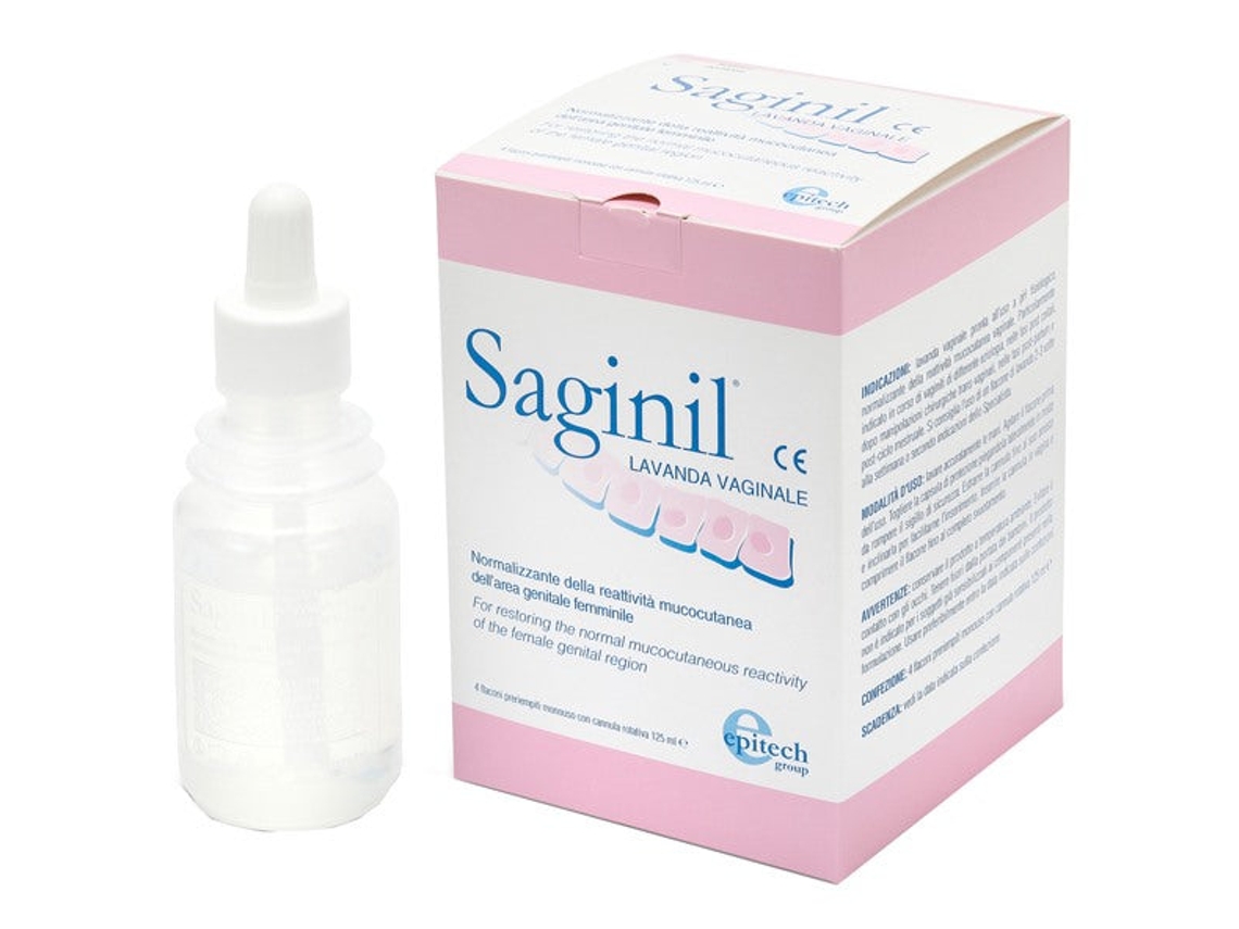 Saginil Solução Vaginal 4 Frascos De 125 Ml