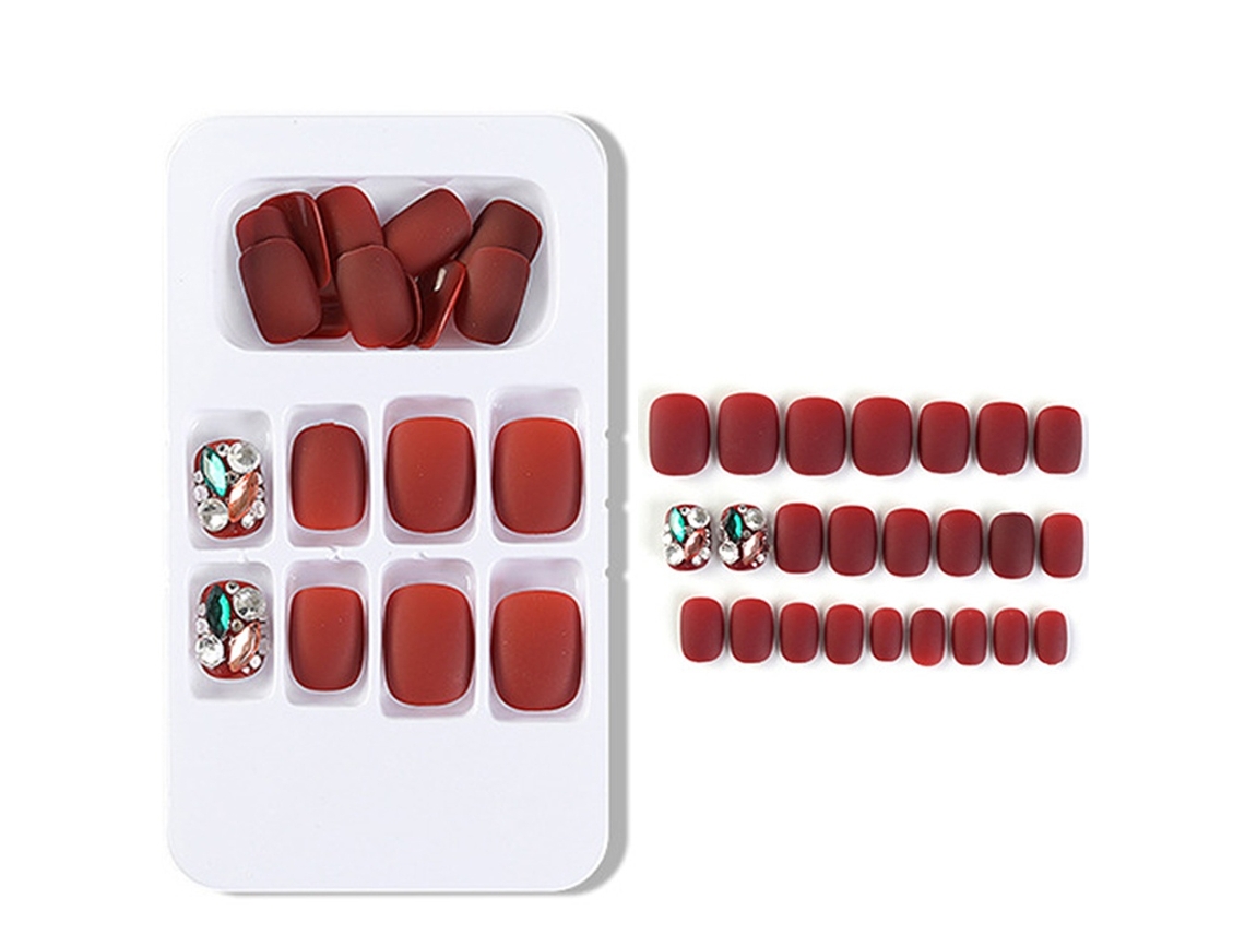 Elysve Conjunto 3 Caixas Impermeável Para Unhas